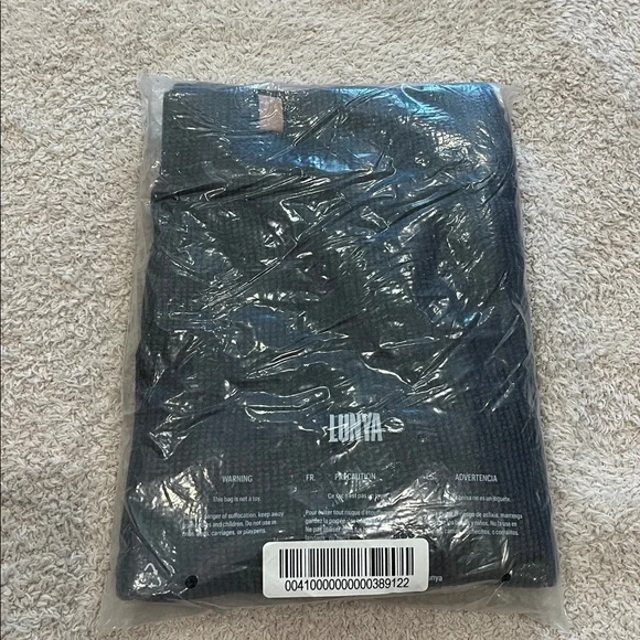 NEW LUNYA Restore Thermal Draped Jogger Mercurial Grey Heather Size Large - Picture 2 of 4